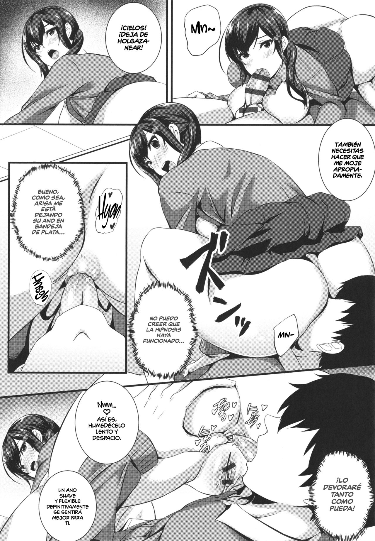 Tameshite Miyou! Saiminjutsu de JK Anaru | ¡Dale una Oportunidad! Hipnotismo Anal con una Colegiala page 10 full