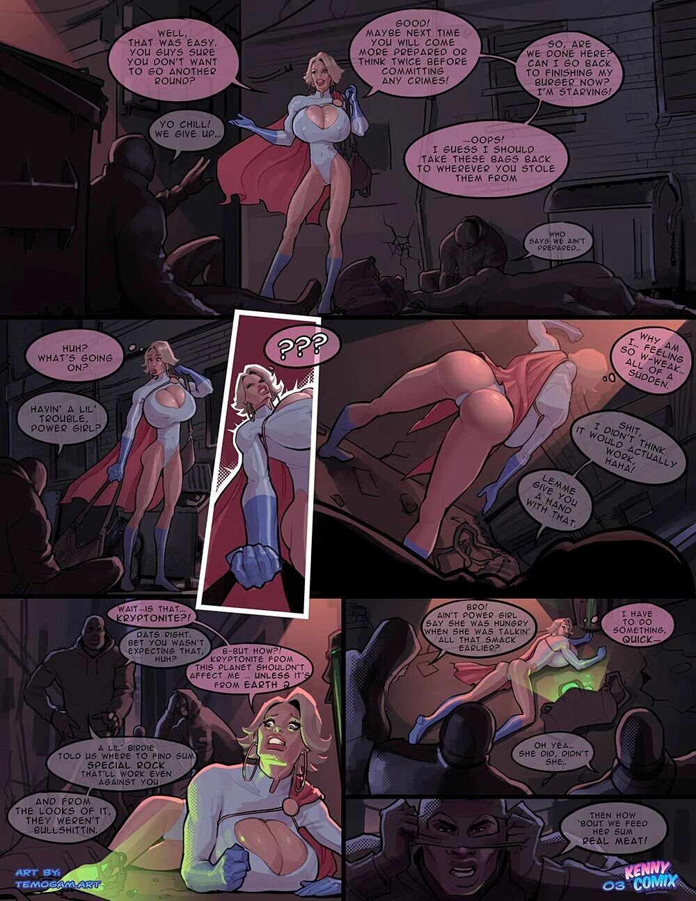 Trouble In The City - Kenny Comix - english page 4 full