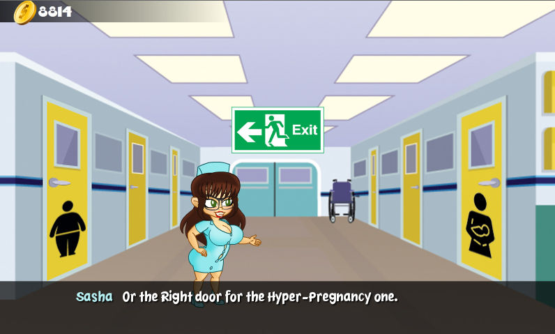 Hungry Girls Game: Hyper Pregnancy page 8 full