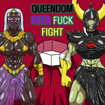 [Allesey] Queendom Futa Fuck Fight(english) cover