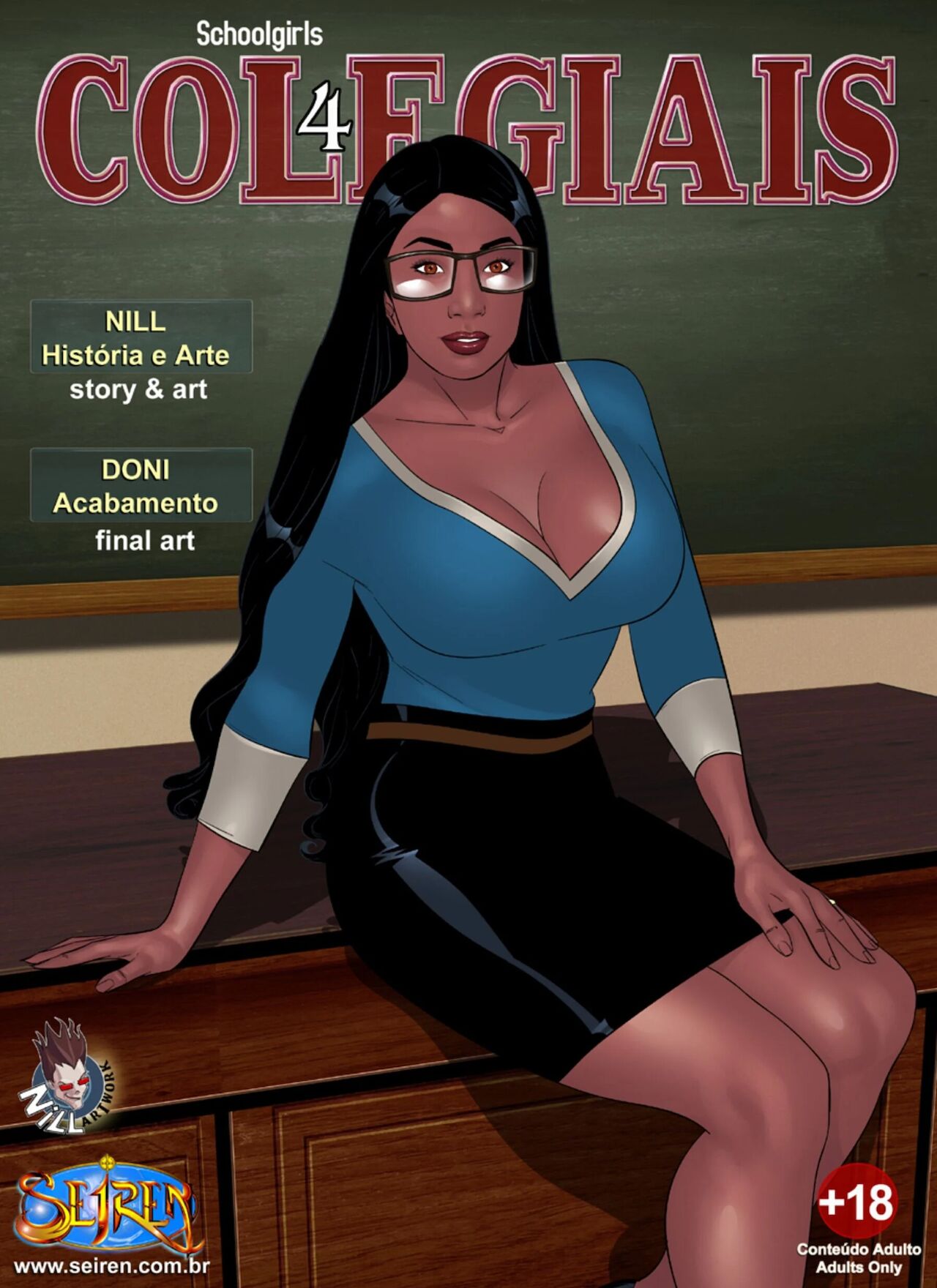 Schoolgirls  - 4 - english page 1 full