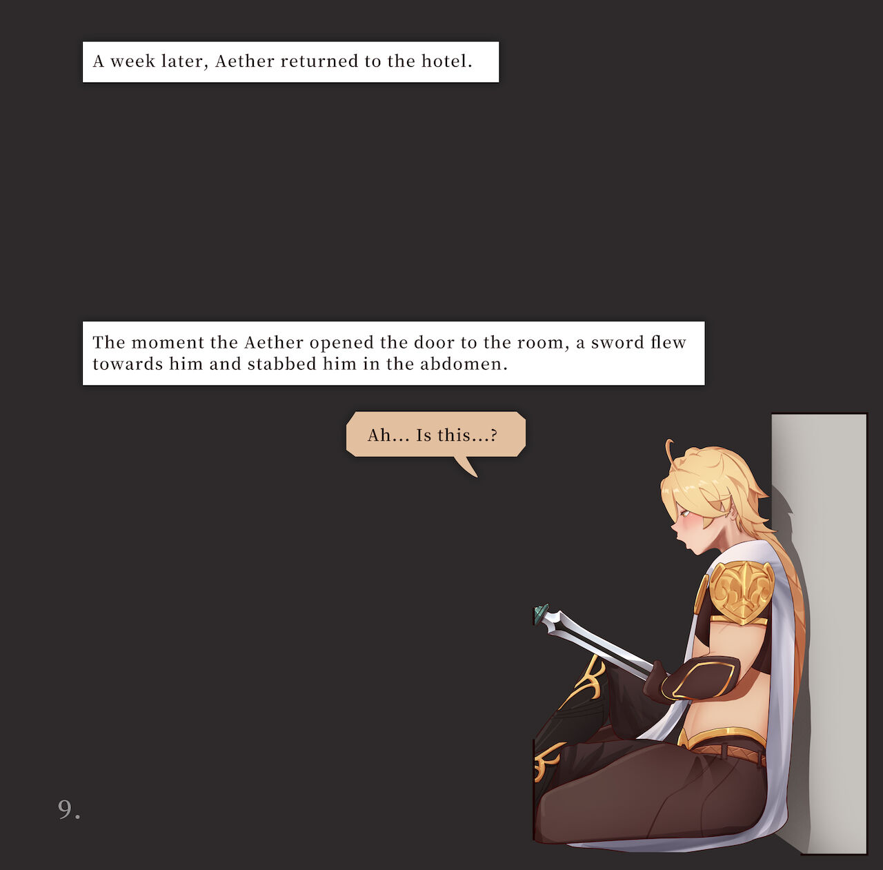 Aether and Kamisato's Emotional crisis page 11 full
