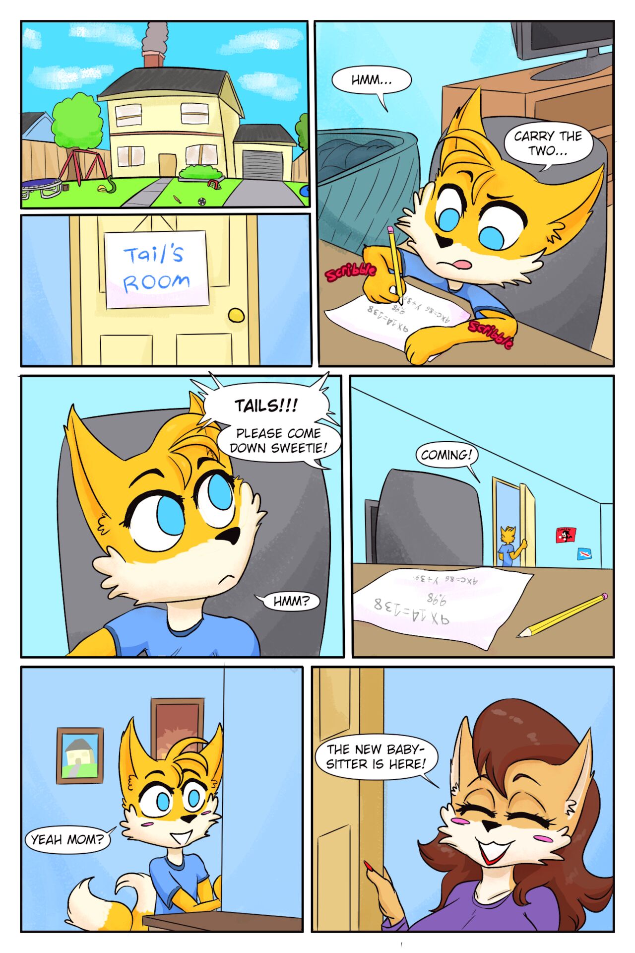 Rouge Babysitting page 2 full