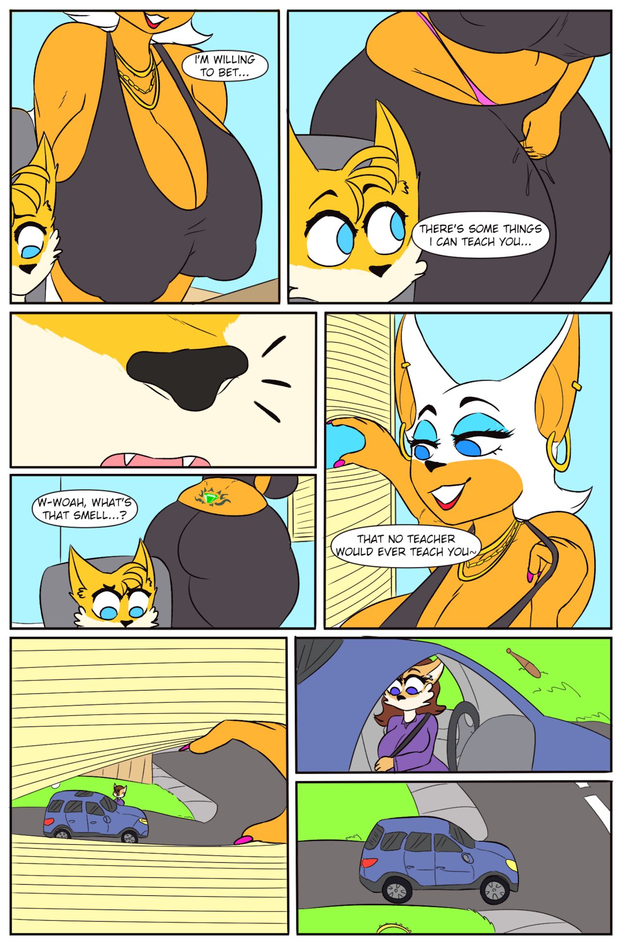 Rouge Babysitting page 9 full