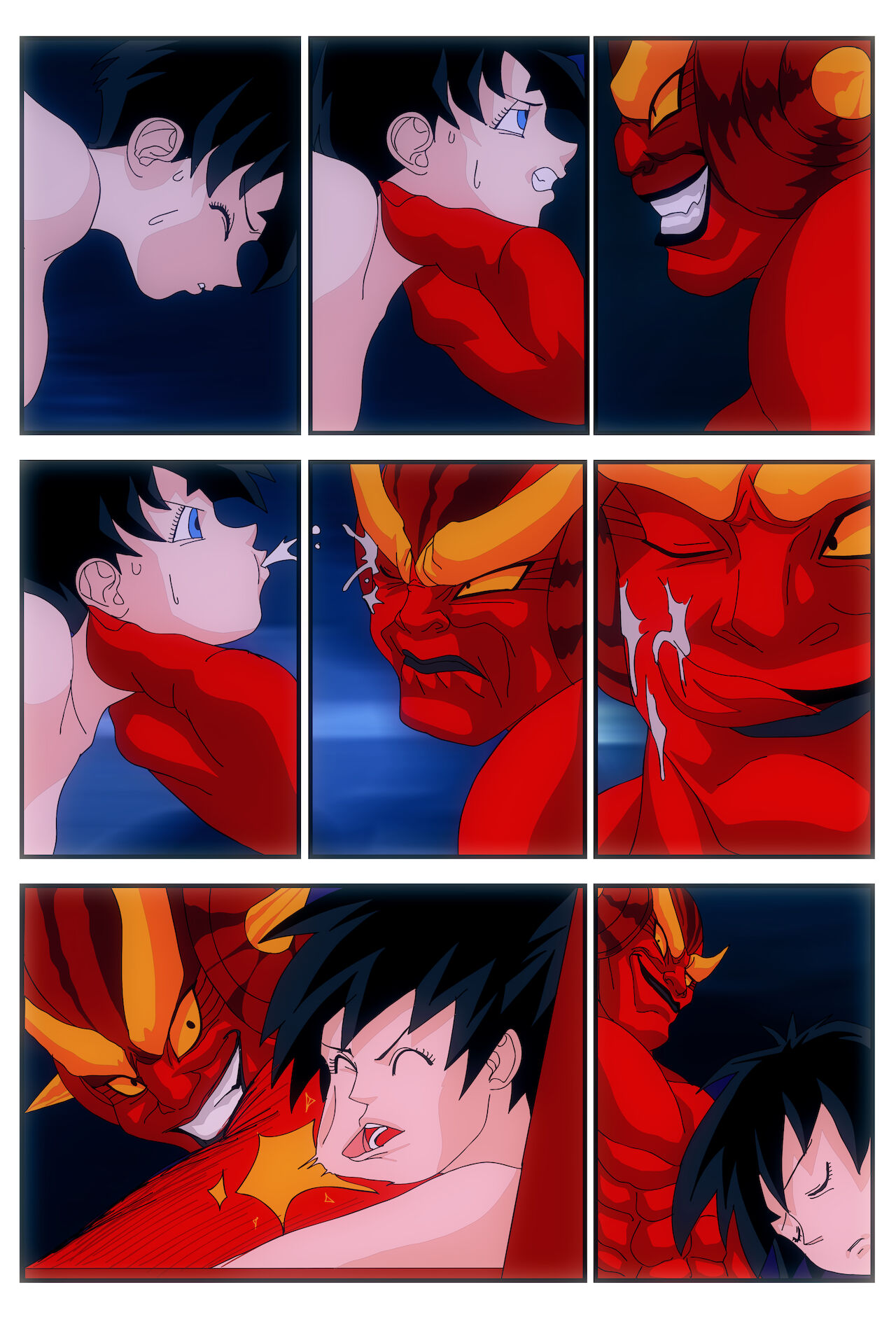 Videl vs Frost Demon page 12 full