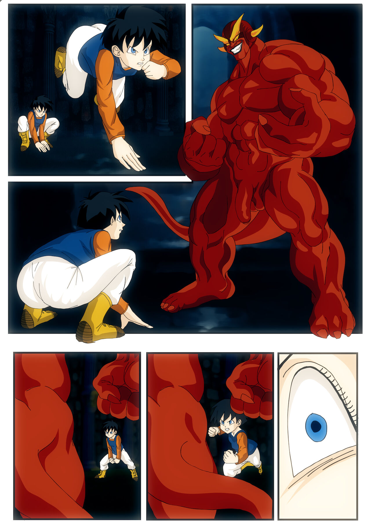 Videl vs Frost Demon page 3 full