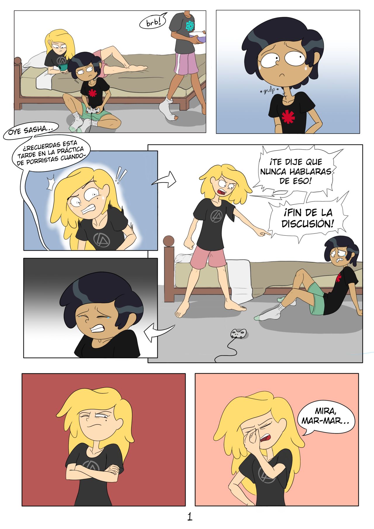 Marcy's Feet Fixation page 1 full
