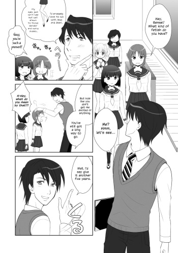 [I-Raf-you (Izumi Rin)] Ashi, Seito, Shuudan (Microne Magazine Dainanagou) [English] {Hennojin} [Digital] cover