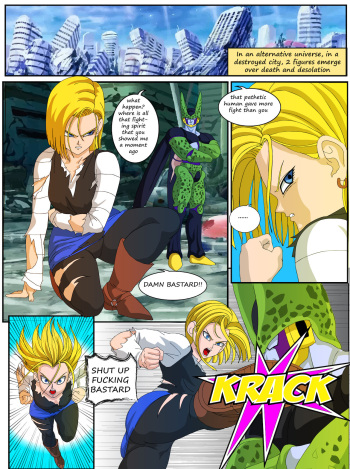 [Demonda] Android 18 vs Cell (Dragon Ball Z) cover