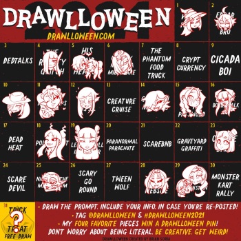 [Aesir] Drawlloween 2021 cover