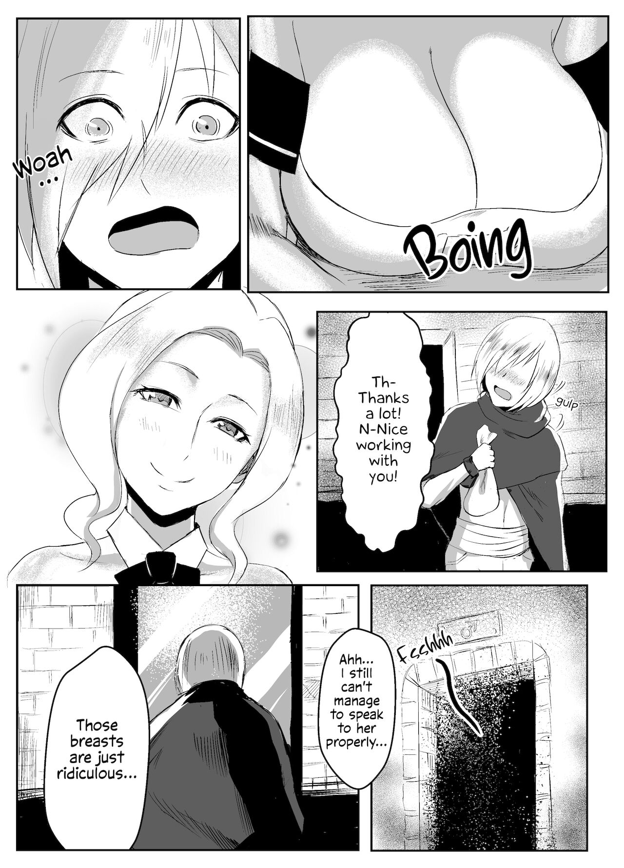 Uketsukejou to Chiisana Boukensha | The Receptionist and the Little Adventurer page 4 full