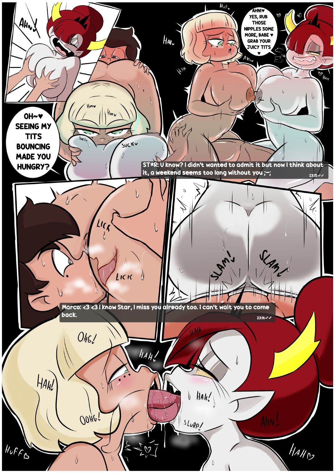 Cheat Weekend - Friday Night  + Bonus Pages page 8 full