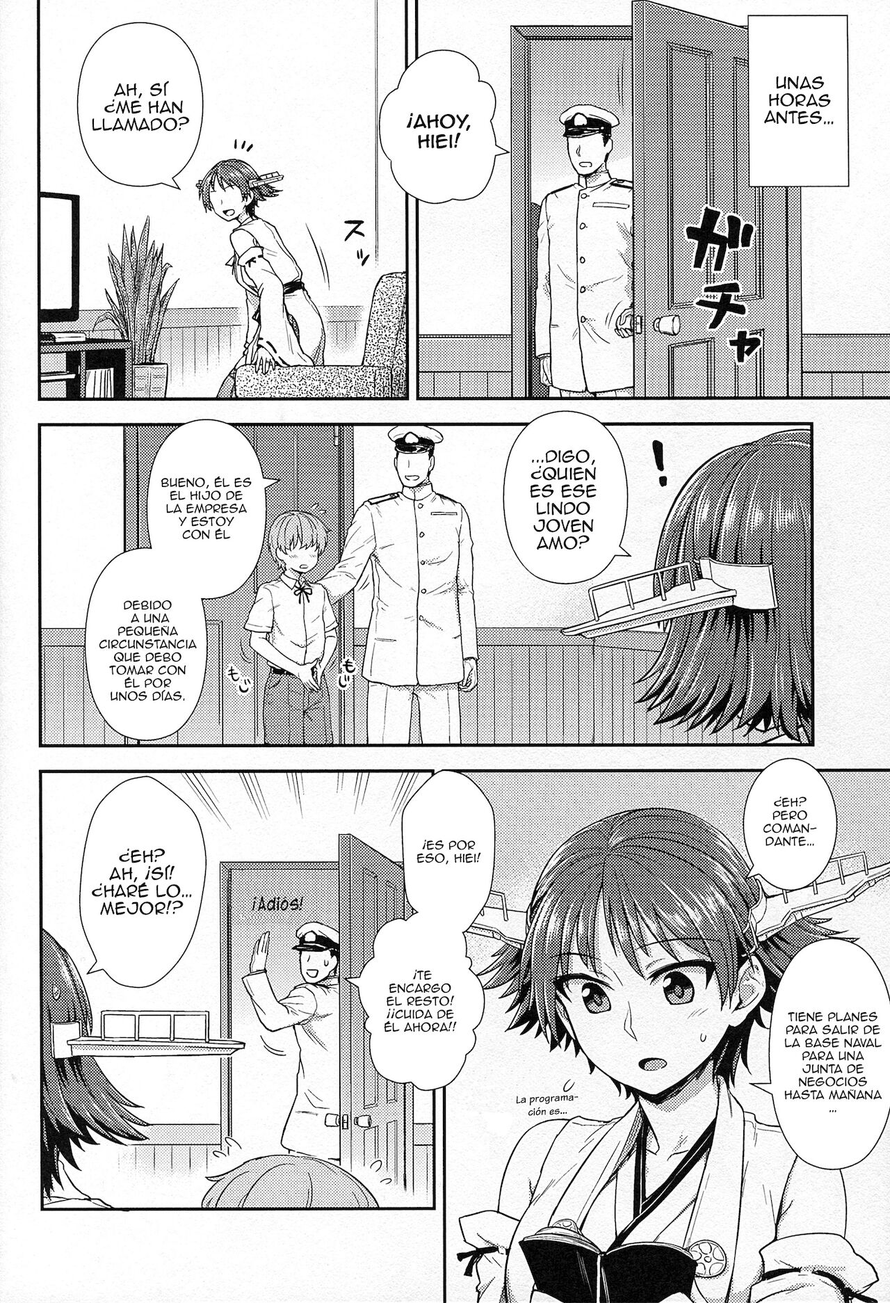 Hiei-san to Omamagoto | Jugando a la Casita con Hiei-san page 2 full