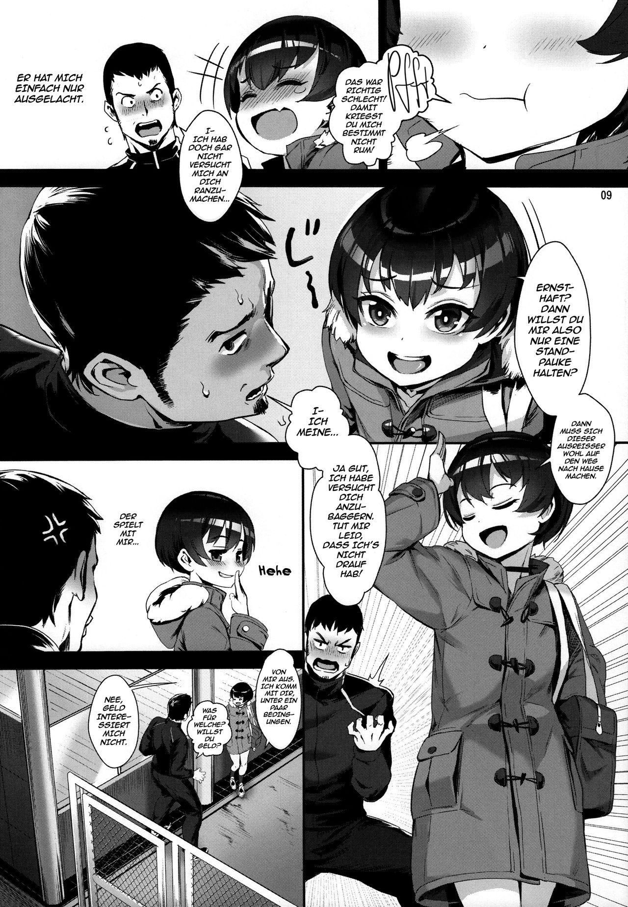 Inran Shounen "Nazo no Bitch Shota to Ossan no Monogatari" | Slut boy in the tale of a man and a mysterious sissy boy page 10 full