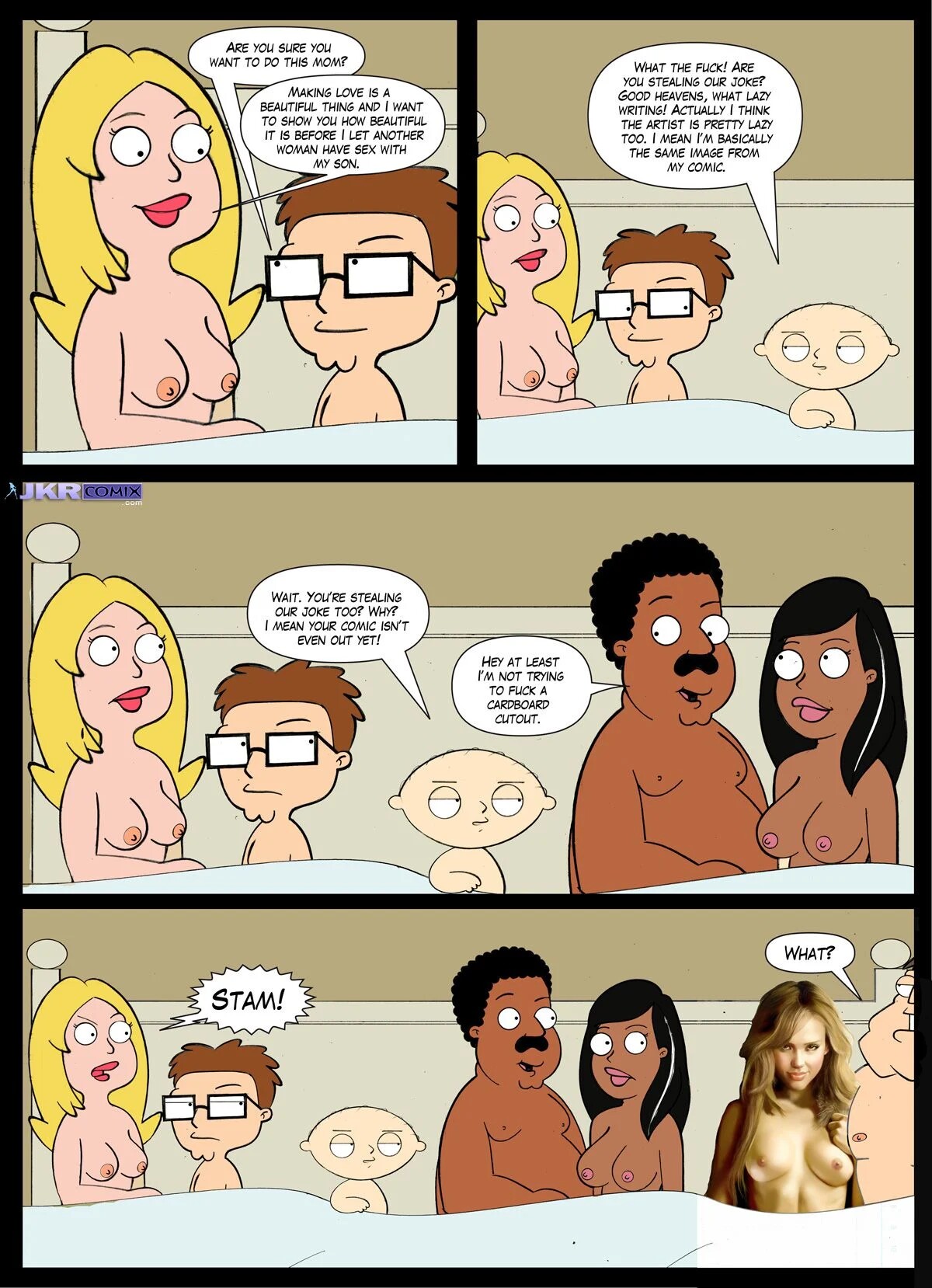 Americock Dad   - 1 - english page 3 full