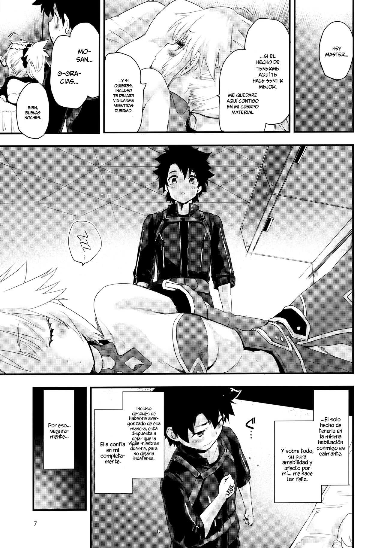 Gomen ne Mor-san... | Lo siento Mo-san!! page 6 full