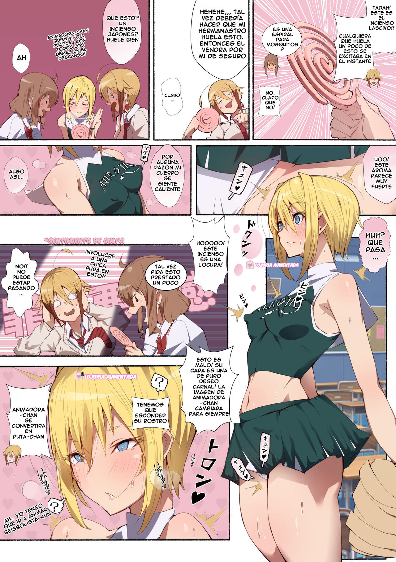 Seifuku Bishoujo Cheer Girl Ee!? Kyuukyoku Shirigaru Onna Futatabi!! Koi wa Moumoku! Dosukebe Cheer Girl-chan to Yakyuubu-kun dattee? page 9 full