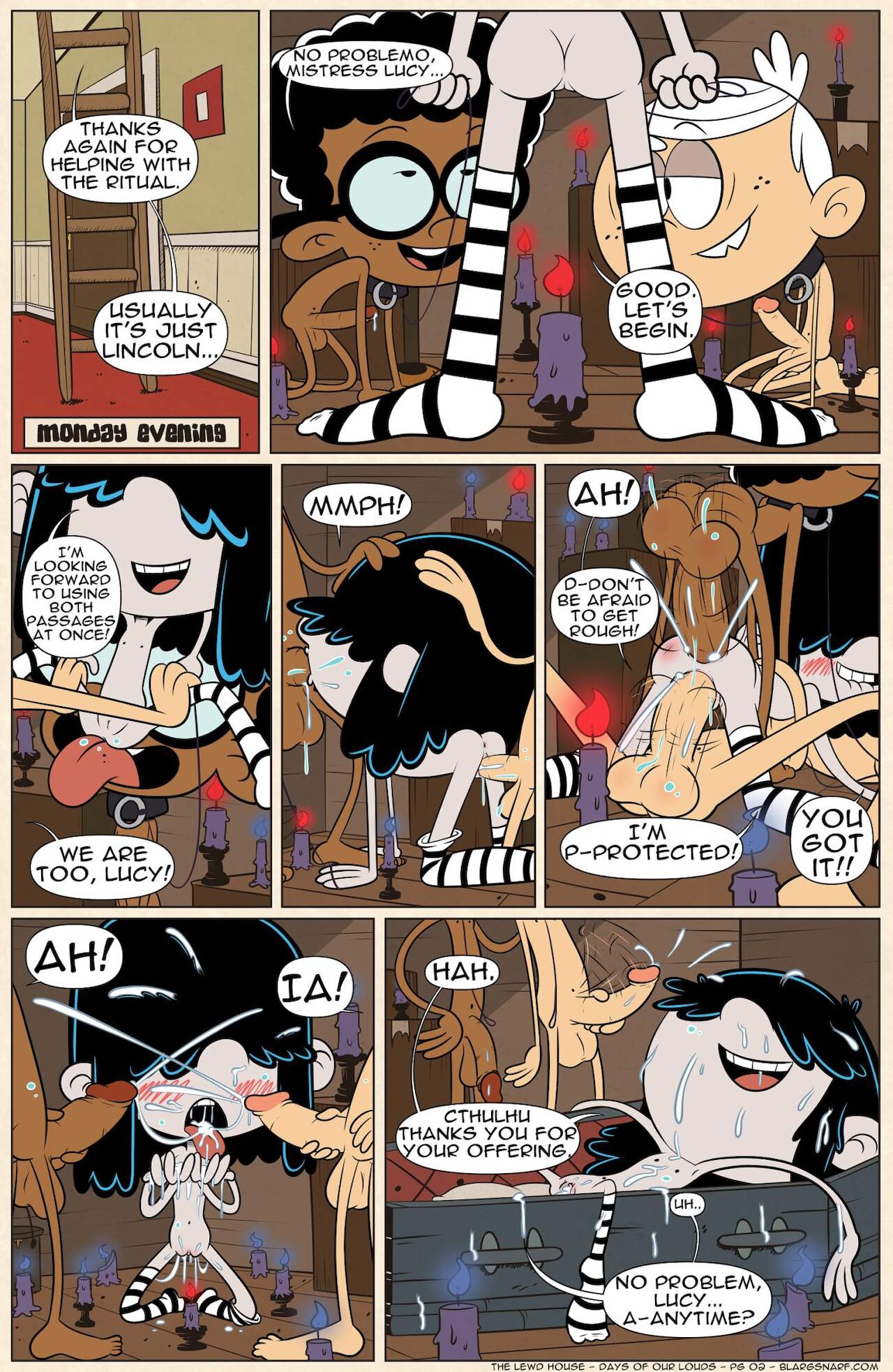 The Lewd House Days Of Our Louds By Blargsnarf page 3 full