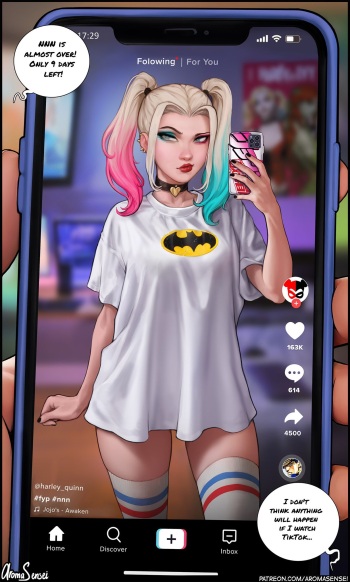 Aroma Sensei - Harley Quinn tries to ruin NNN! cover