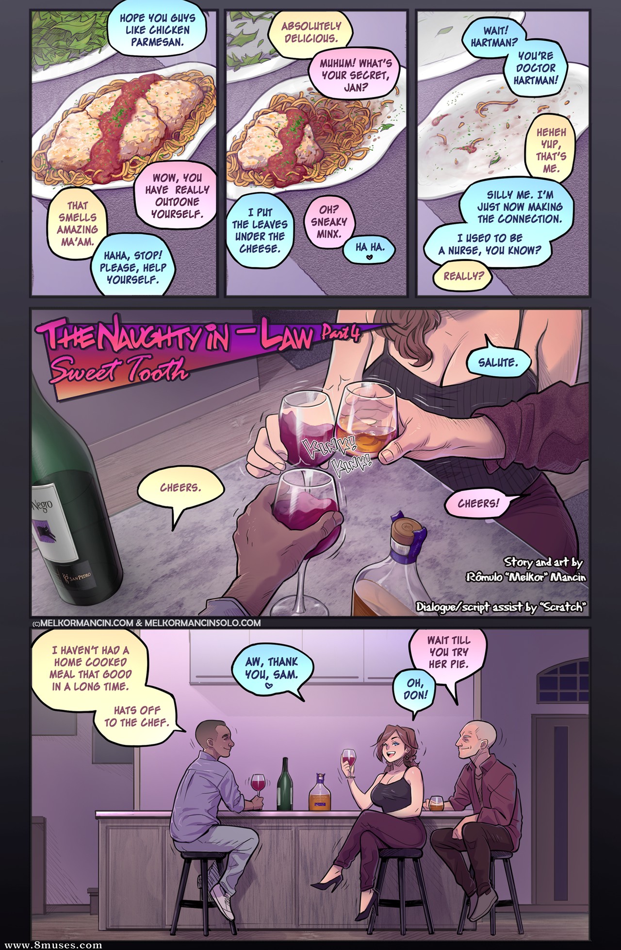 The Naughty In-Law 4 - Sweet Tooth page 10 full