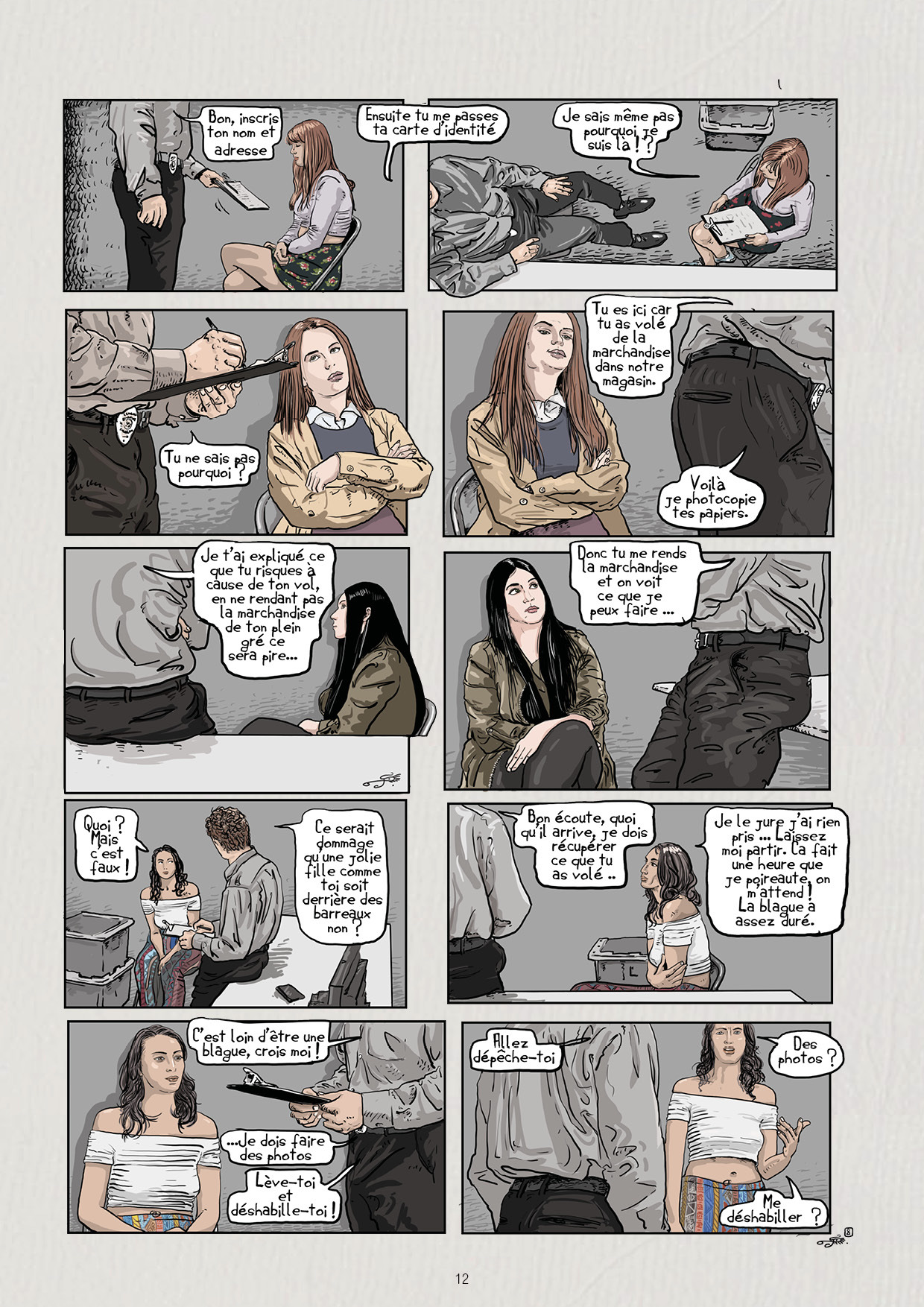 Vol à l'étalage page 12 full