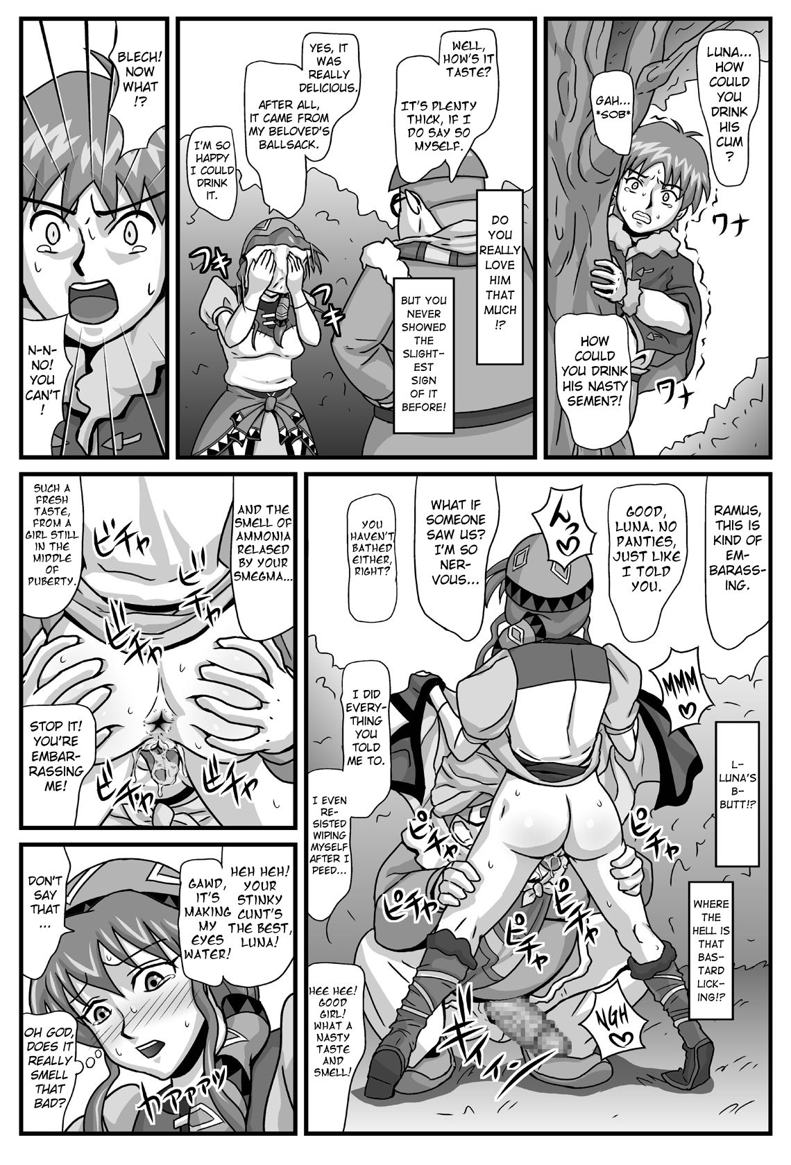 Burg no Benkihime | The Cumdumpster Princess of Burg page 12 full