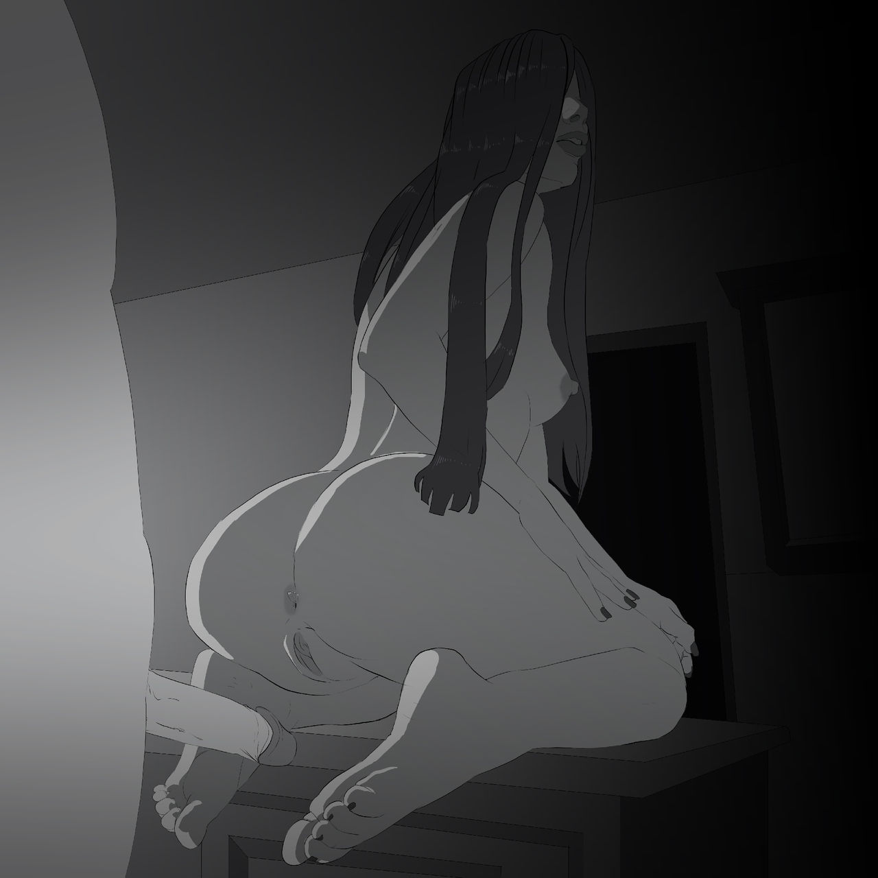 PATREON "The RING"  Horror sexy Fanart page 12 full