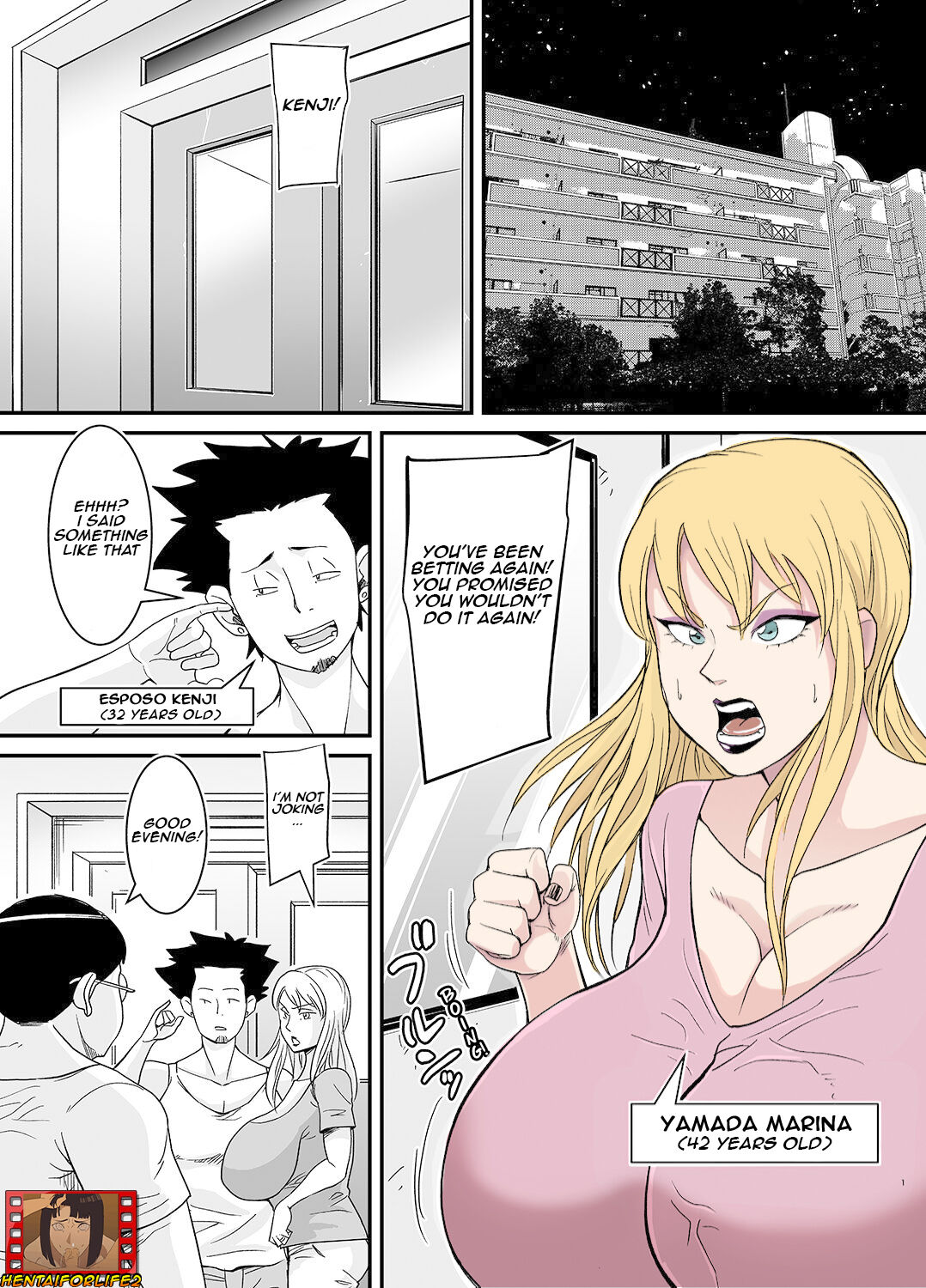 Netorare Jukujo Marina-san/Cheating Wife Marina page 2 full