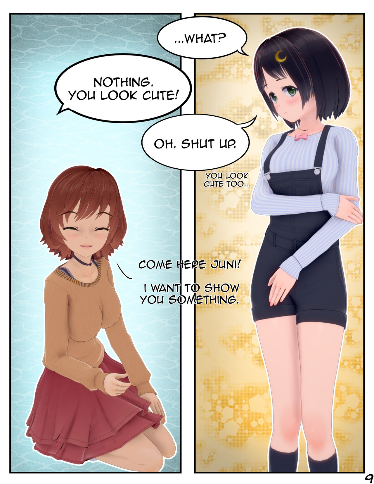 Sleepover at Hini's Ch. 1 page 11 full