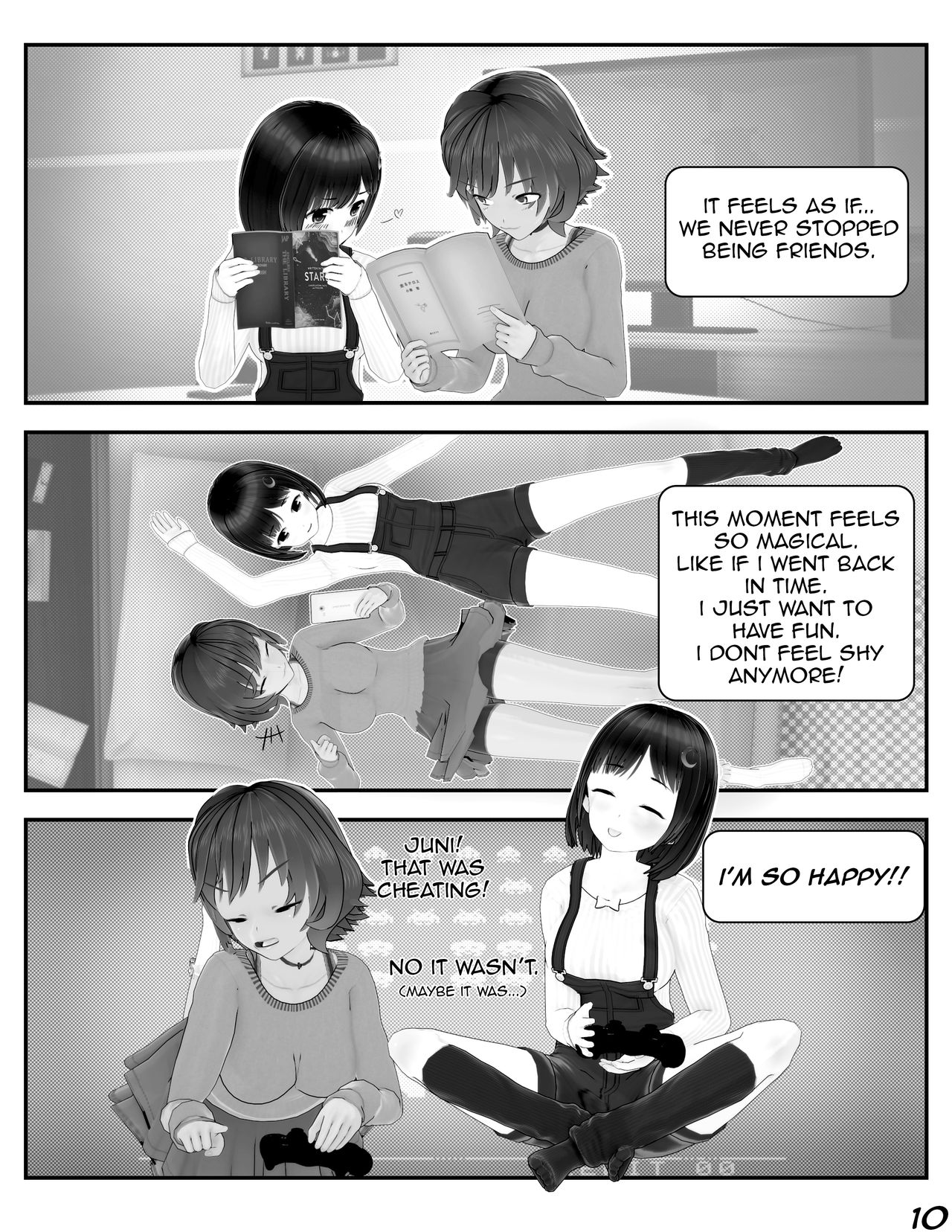 Sleepover at Hini's Ch. 1 page 12 full
