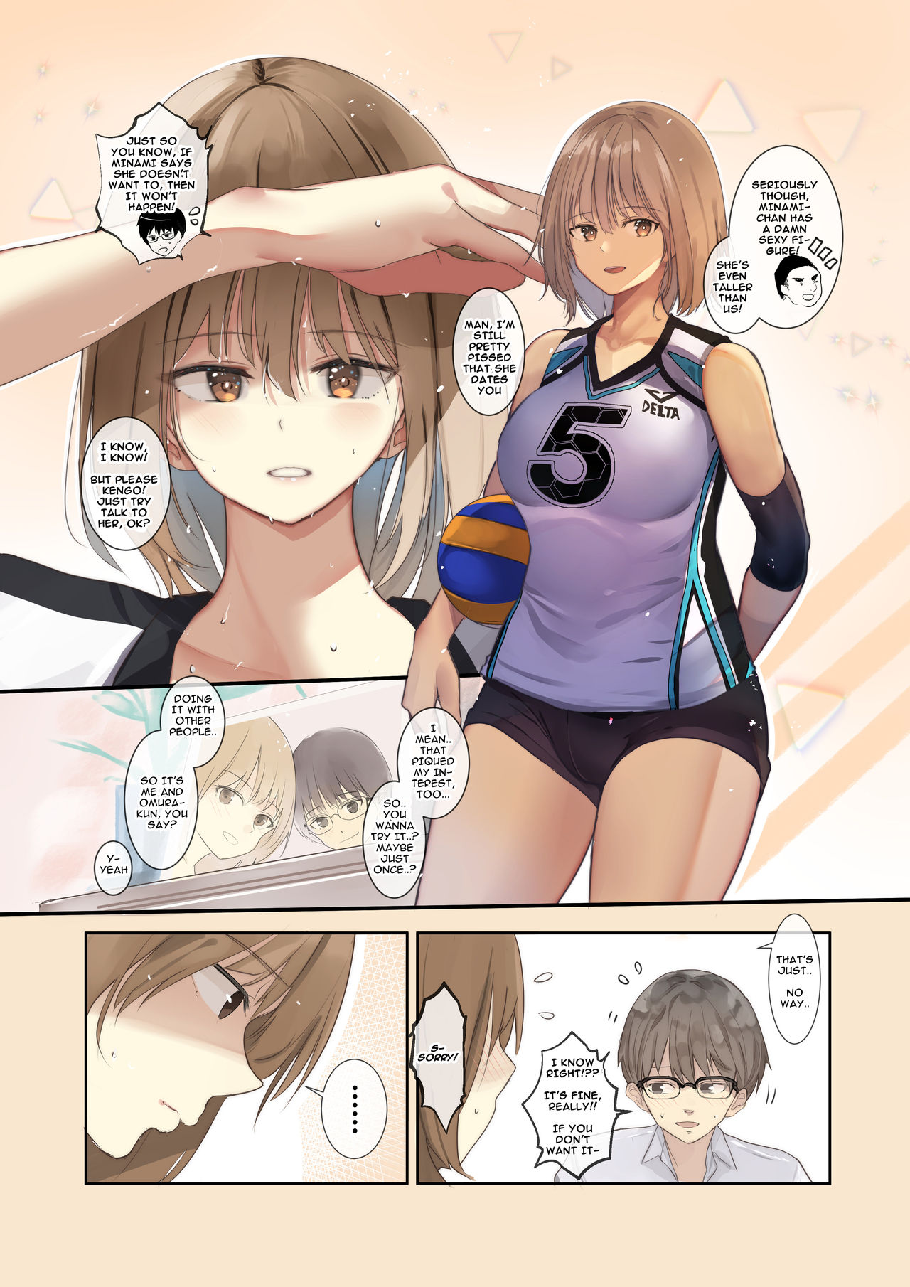 Volleyball no Kanojo to Netorase Play no Ano Hi kara Aeru Kaisuu ga Hetteiru… page 7 full