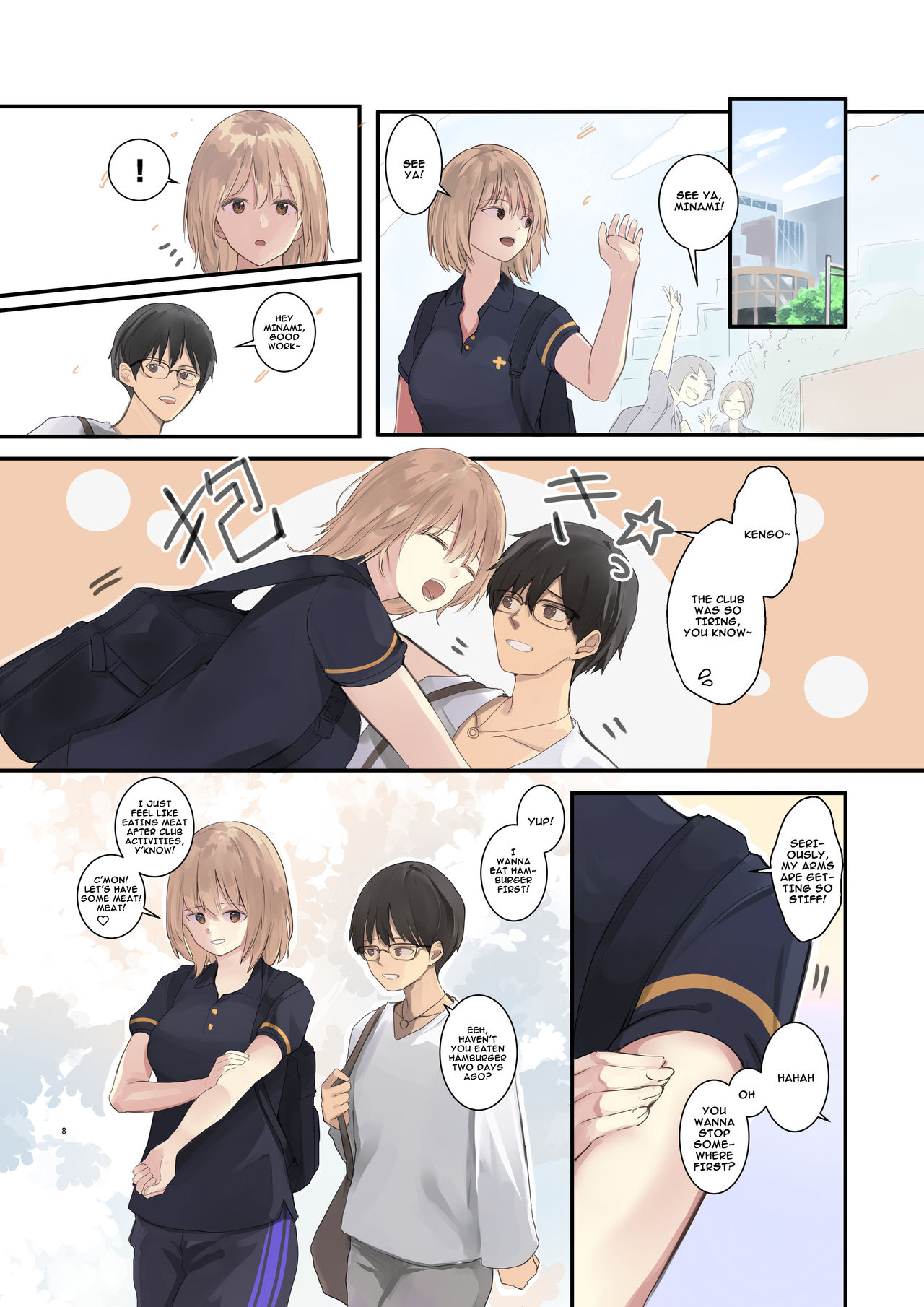 Volleyball no Kanojo to Netorase Play no Ano Hi kara Aeru Kaisuu ga Hetteiru… page 9 full