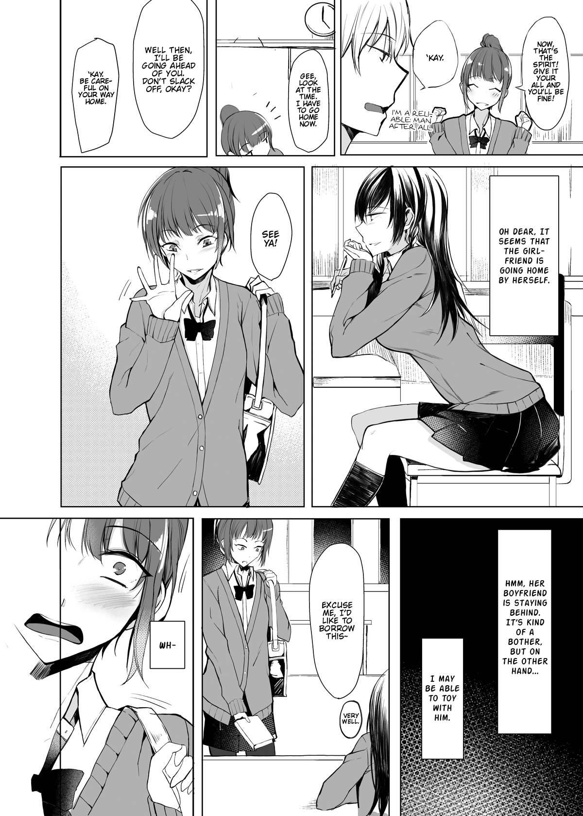 Mishiranu Senpai ni Osowareru Hon | A Book About Me Getting Assaulted By An Unfamiliar Senior page 3 full