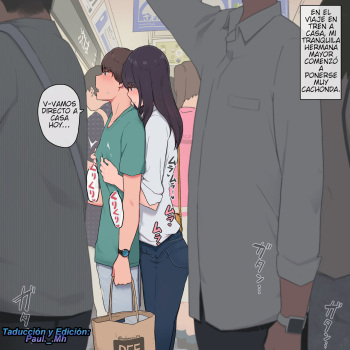 [Wakamatsu] Otouto o Isei to Shite Isshiki Shite Shimau Mukuchi na Onee-chan | La Tranquila Hermana Mayor Que Es Consciente De Que Su Hermano Menor Es Del Sexo Opuesto [Spanish] [Paul._. Mh] cover