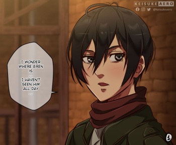 [Keisuke Aero] Mikasa X Eren X Annie (AoT) cover