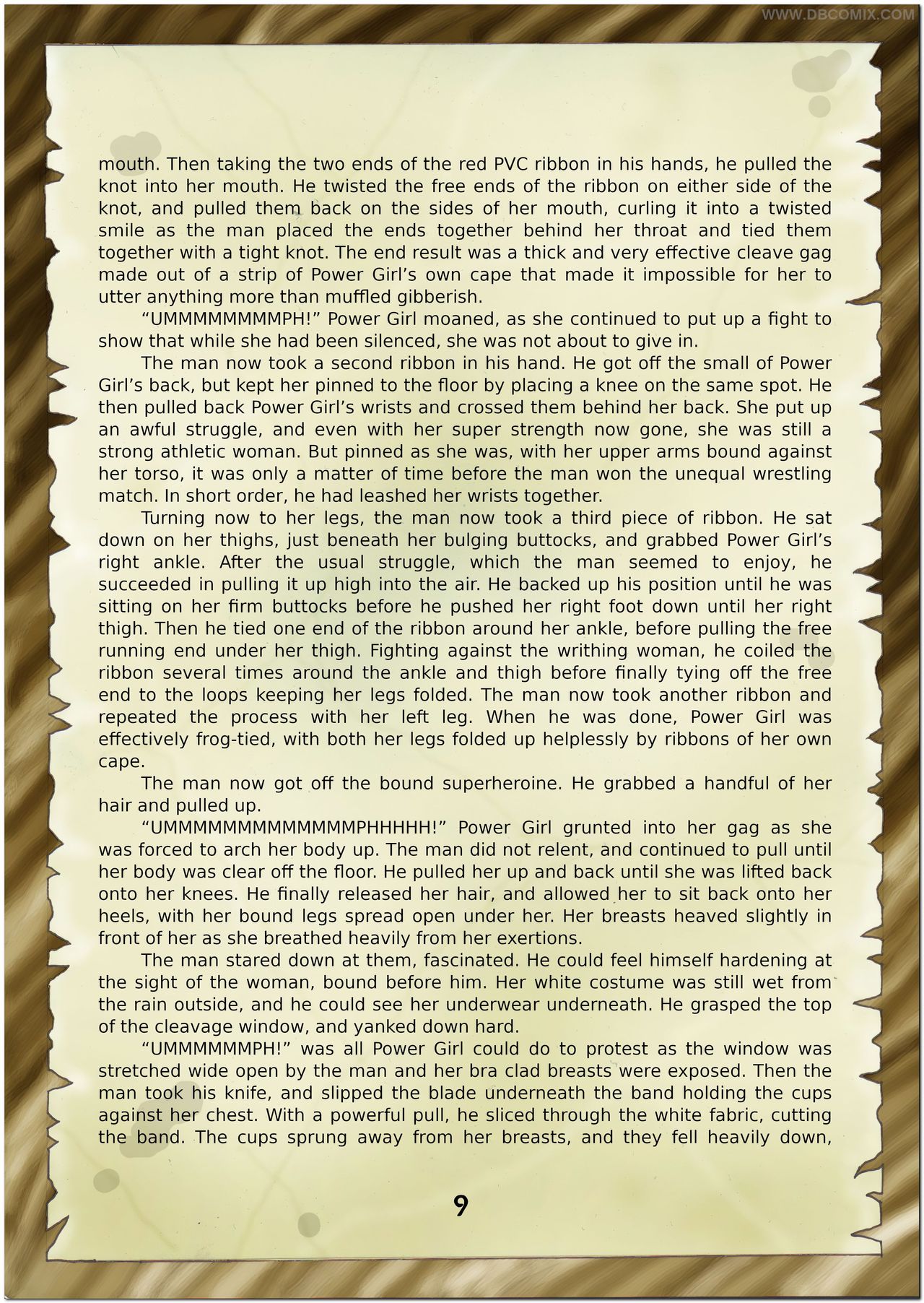 Breaking Powergirl page 11 full
