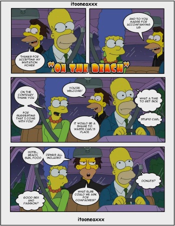 On the Beach (The Simpsons) ItooneaXxX - english cover