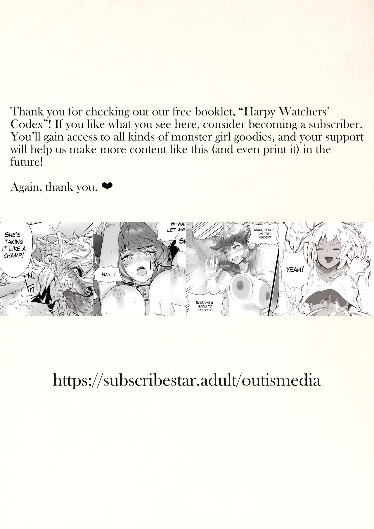 Harpy Watcher's Codex Vol. 1 page 3 full