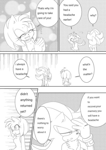 Amy Rose hentai comic cover