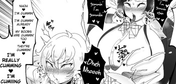 [Yukichi] Bakunyuu Shemale Gal JK to Kyokon Futanari Kurokami JK [English][ChoriScans] cover