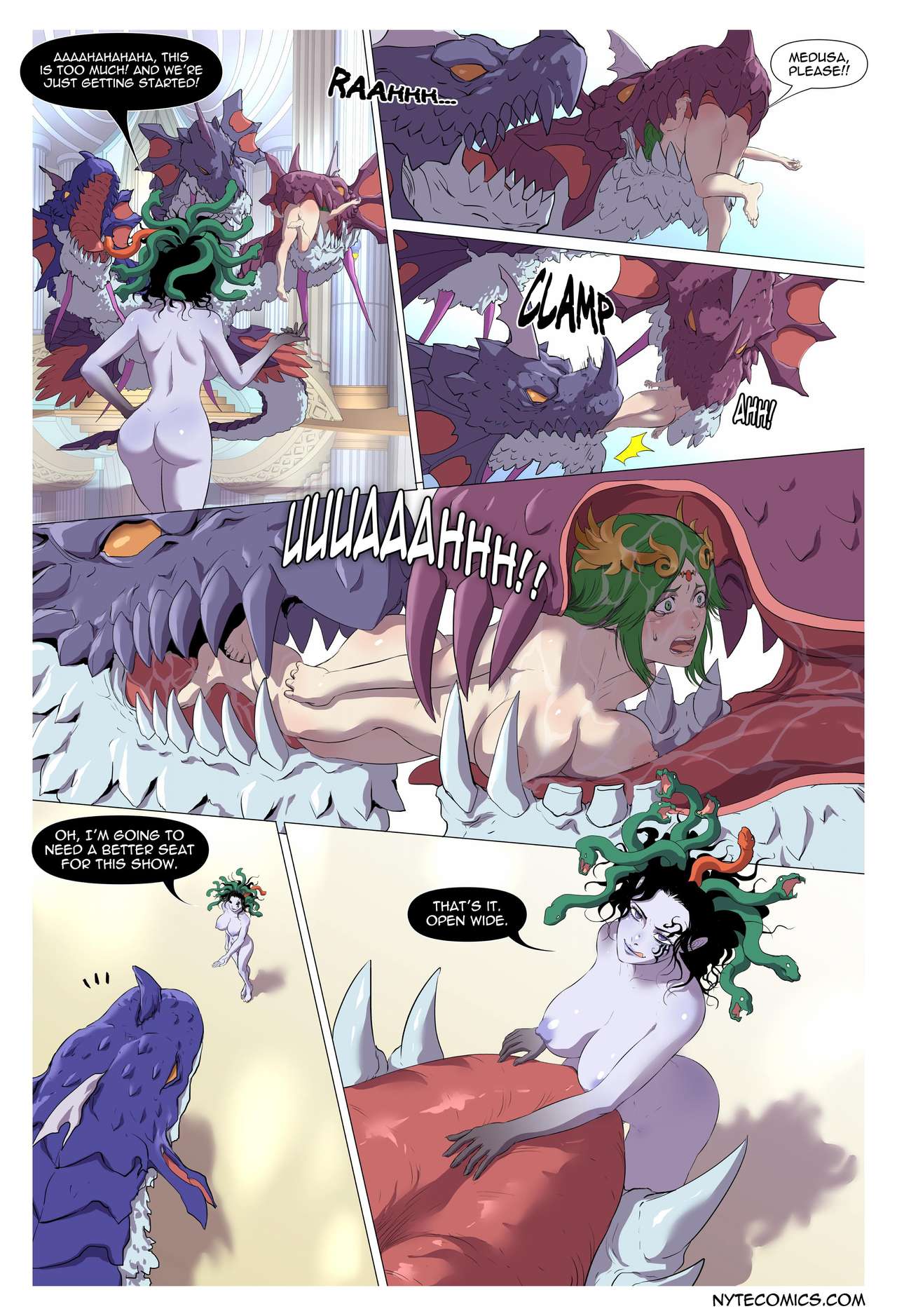 Medusa Toon Porn - Palutena: Medusa's Uprising - Page 4 - Comic Porn XXX