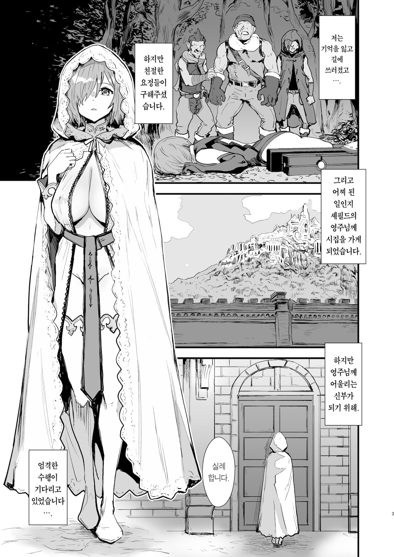 Mash no Hanayome Shugyou | 마슈의 신부수업 page 3 full
