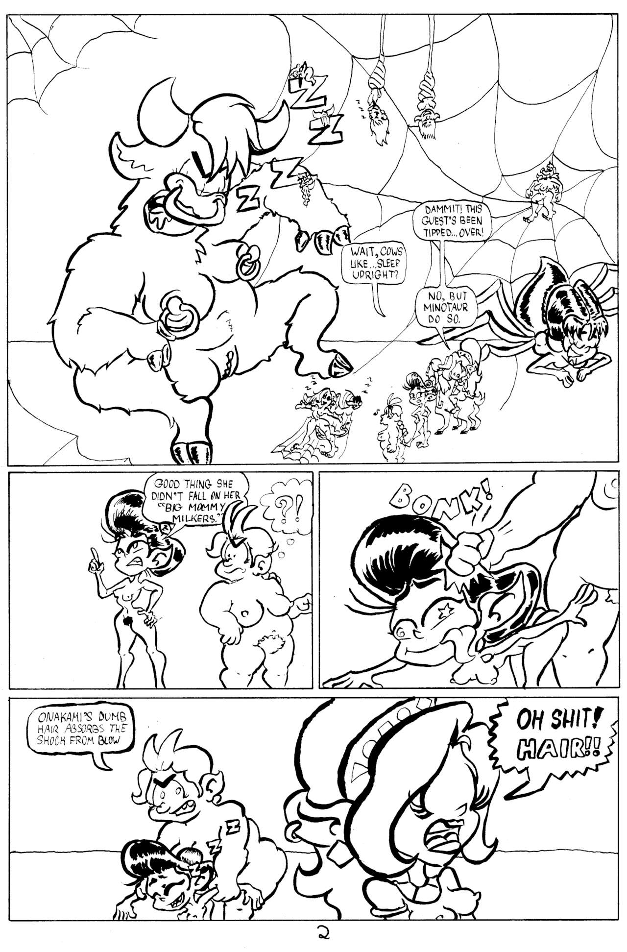Sapphic Slumber Sabotage page 2 full