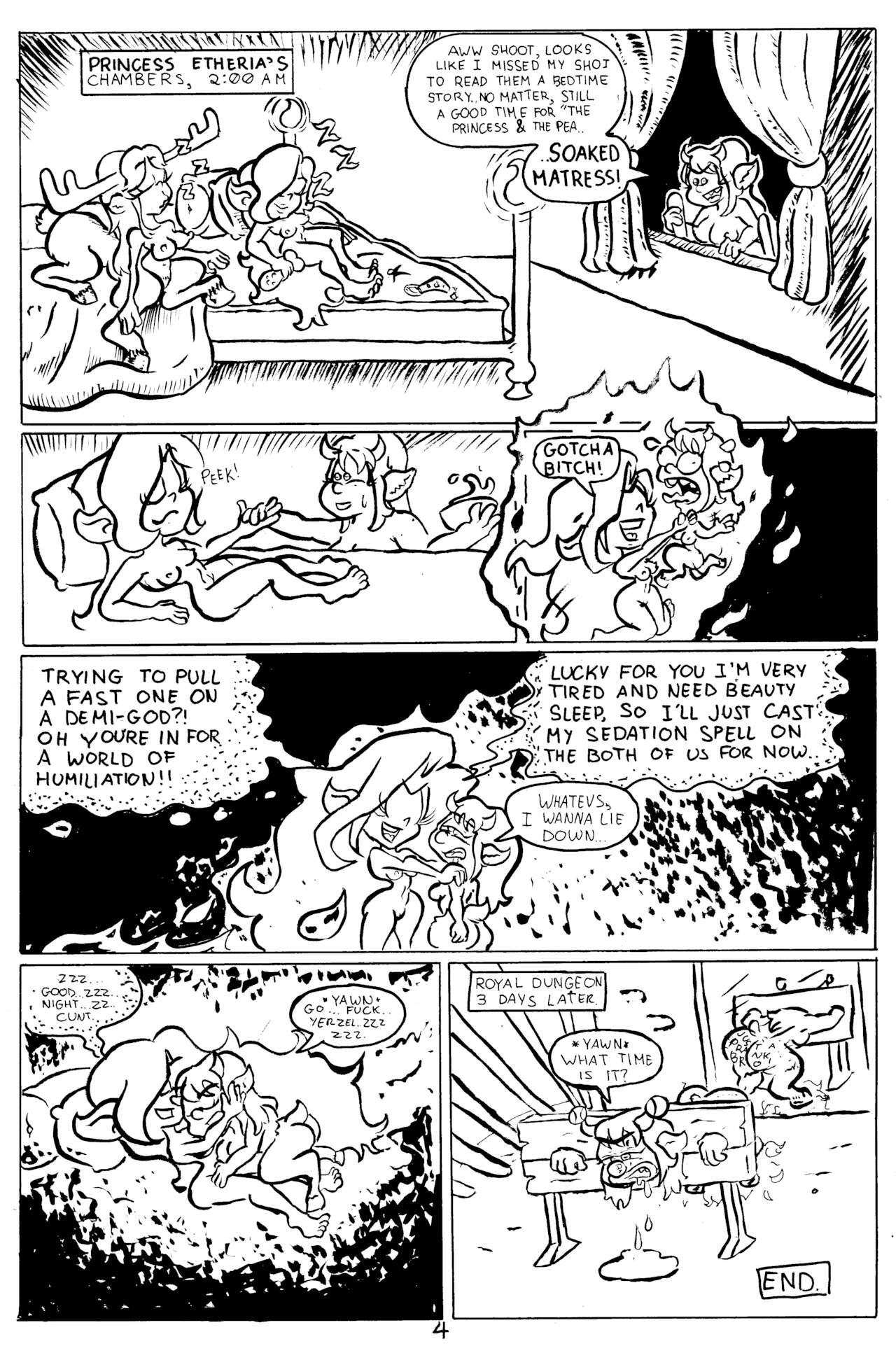 Sapphic Slumber Sabotage page 4 full