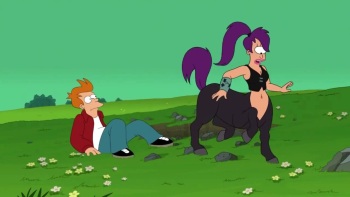 Leegola the Centaur (Futurama) cover