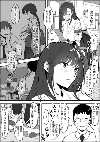 [ぽりうれたん] 垢抜けた風紀委員 cover