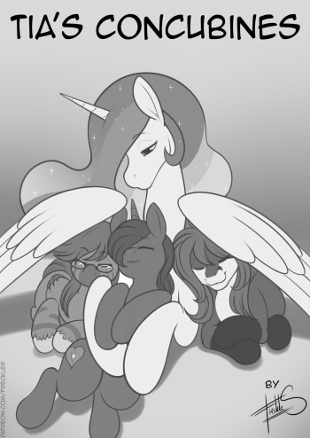 [Freckles]Tia's Concubines cover