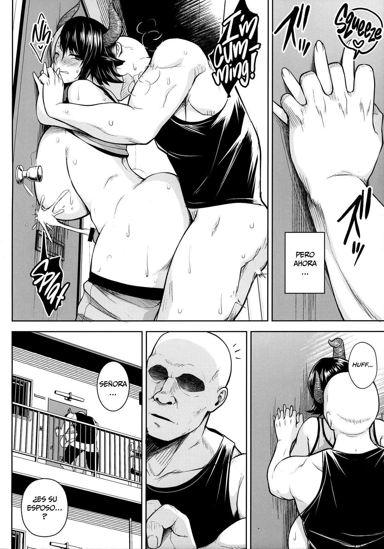 Oku-san no Oppai ga Dekasugiru noga Warui! 3 | Es tu culpa por tener tetas grandes, señorita! 3 page 11 full
