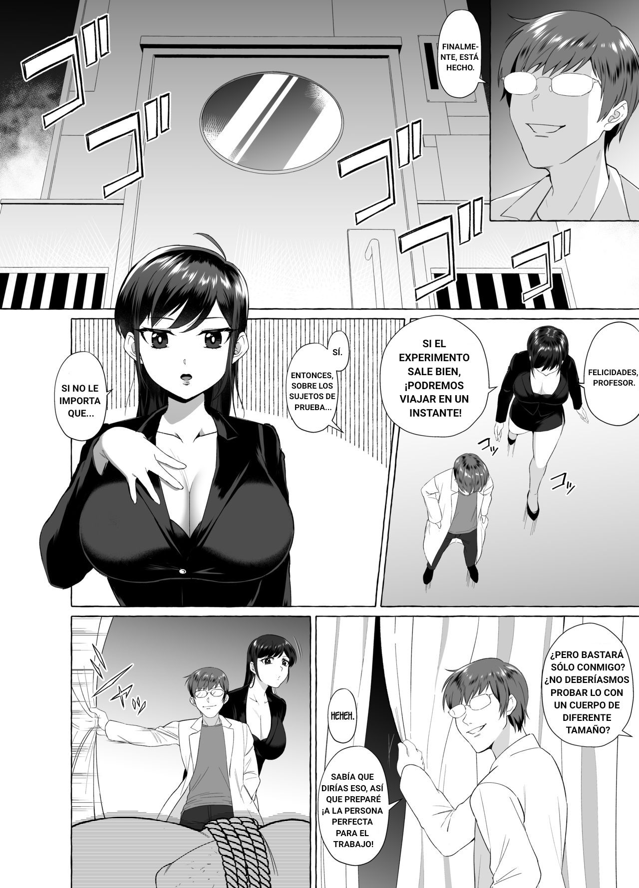 Otaku asqueroso transformado en una hermosa chica. page 1 full