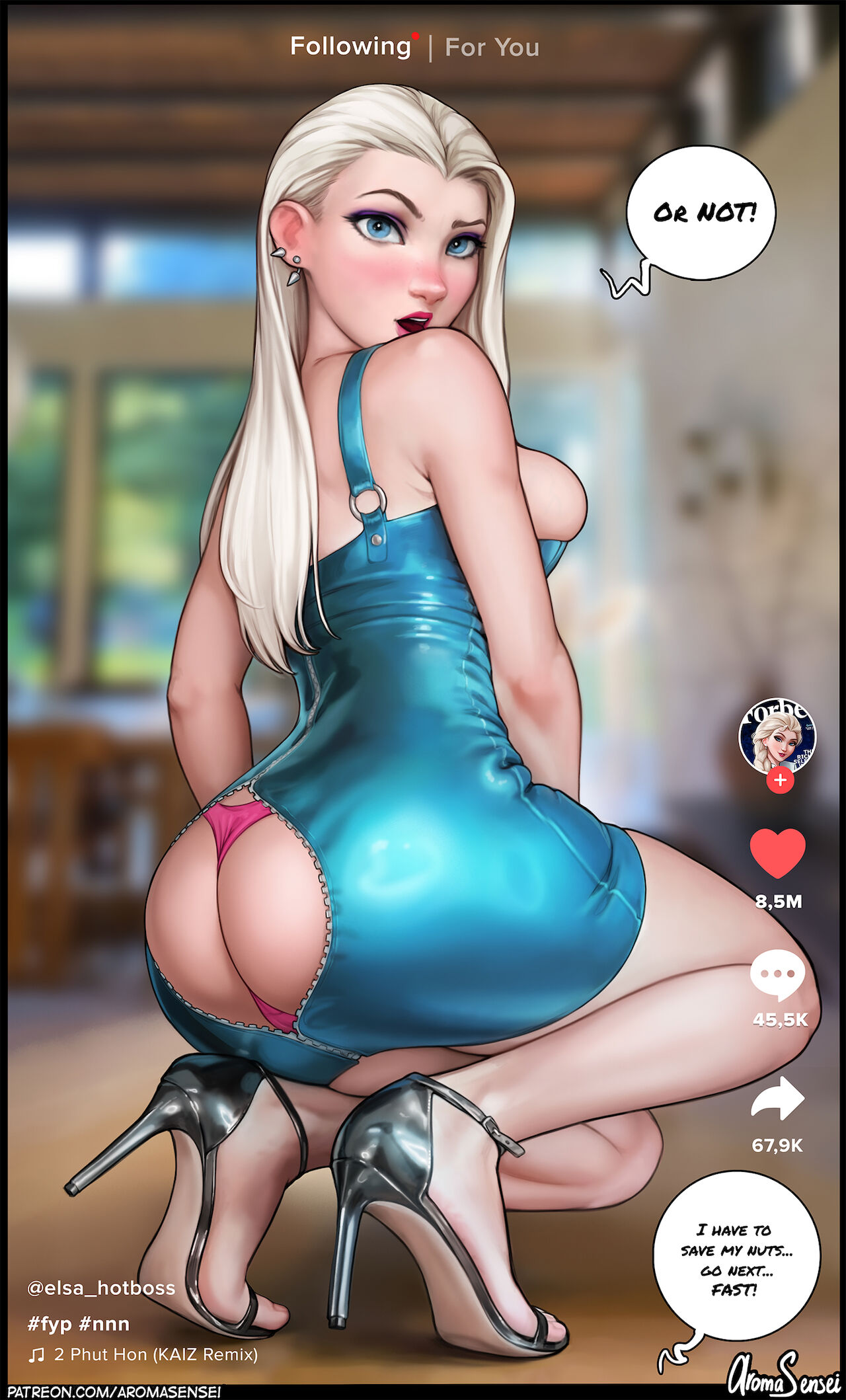 Aroma sensei - Elsa tries to ruin NNN! page 3 full